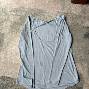 Athleta long sleeve yoga tee
